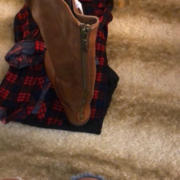 Super cute chestnut boots NIB - Picture 2 of 5